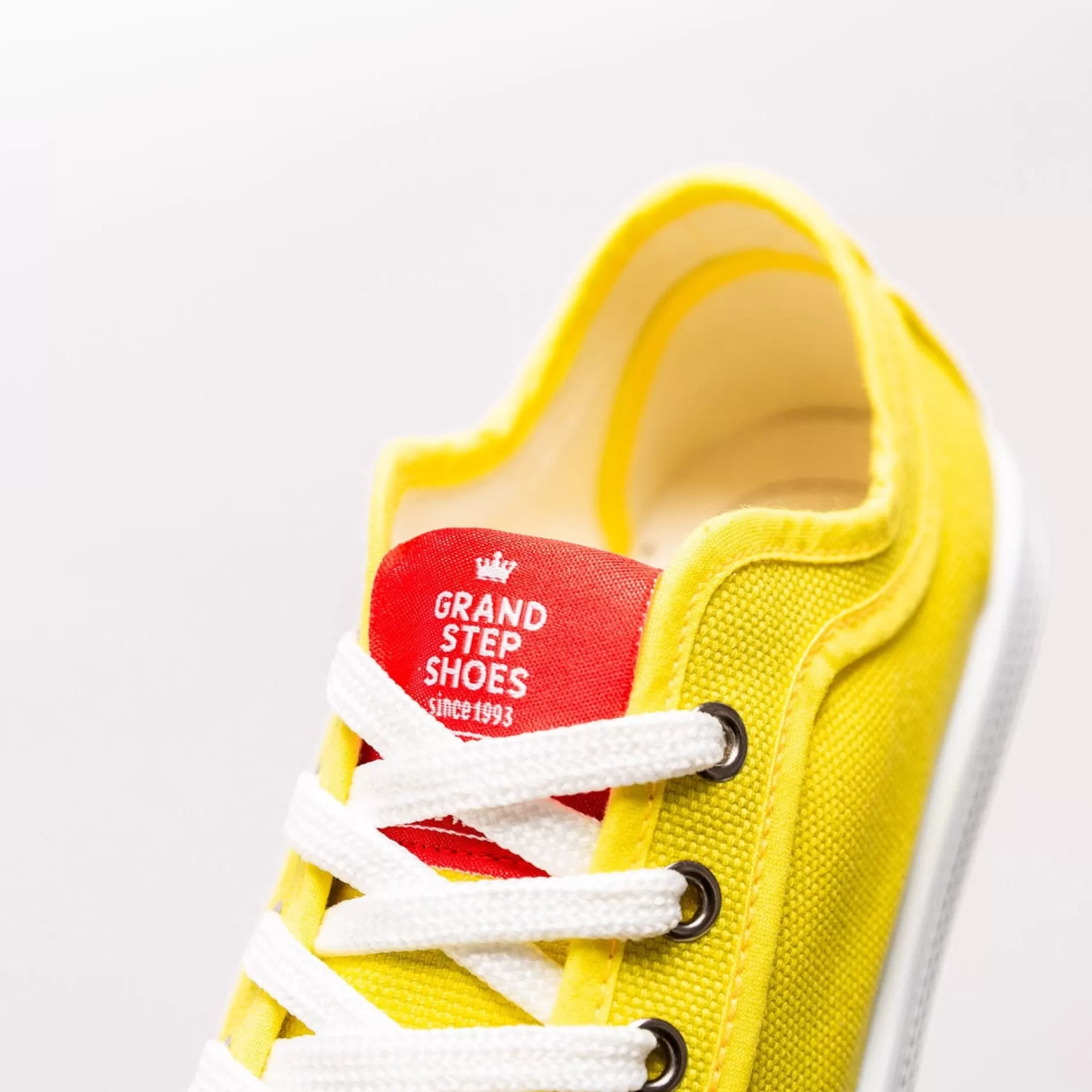 Shoes*Grand Step Aari Yellow Organic Sneaker