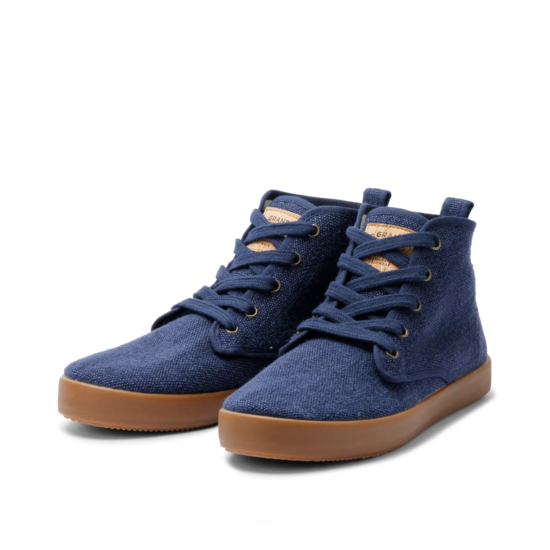 Sneakers*Grand Step Adam Hemp Sneaker Marino