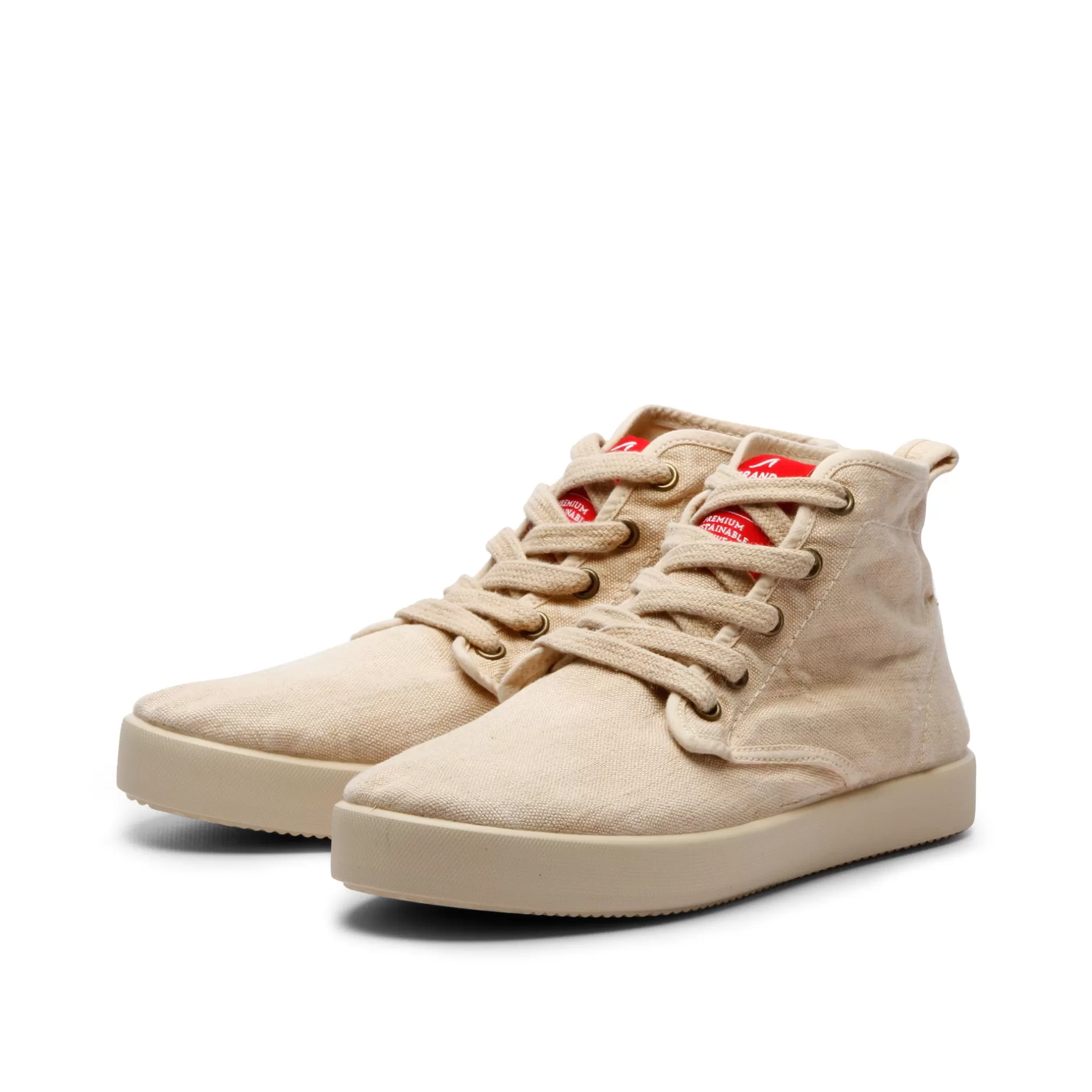 Sneakers*Grand Step Adam Hemp Sneaker Nature Washed