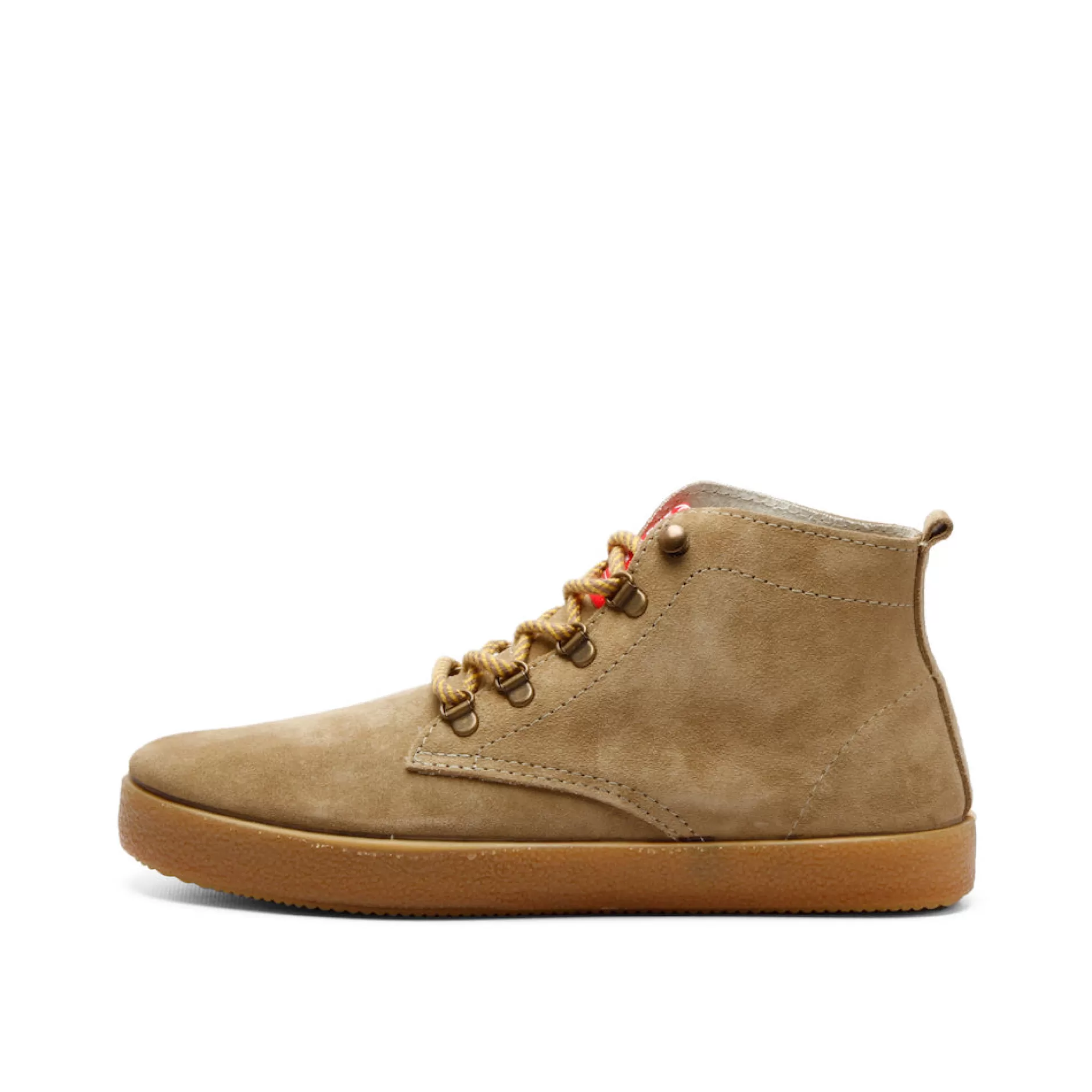 Boots*Grand Step Adam Hiking Suede Camel Lace Bootie