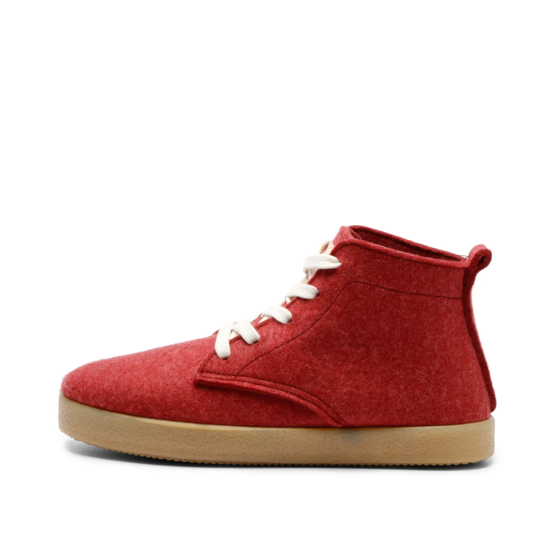 Sneakers*Grand Step Adam Wool Red Lace Bootie