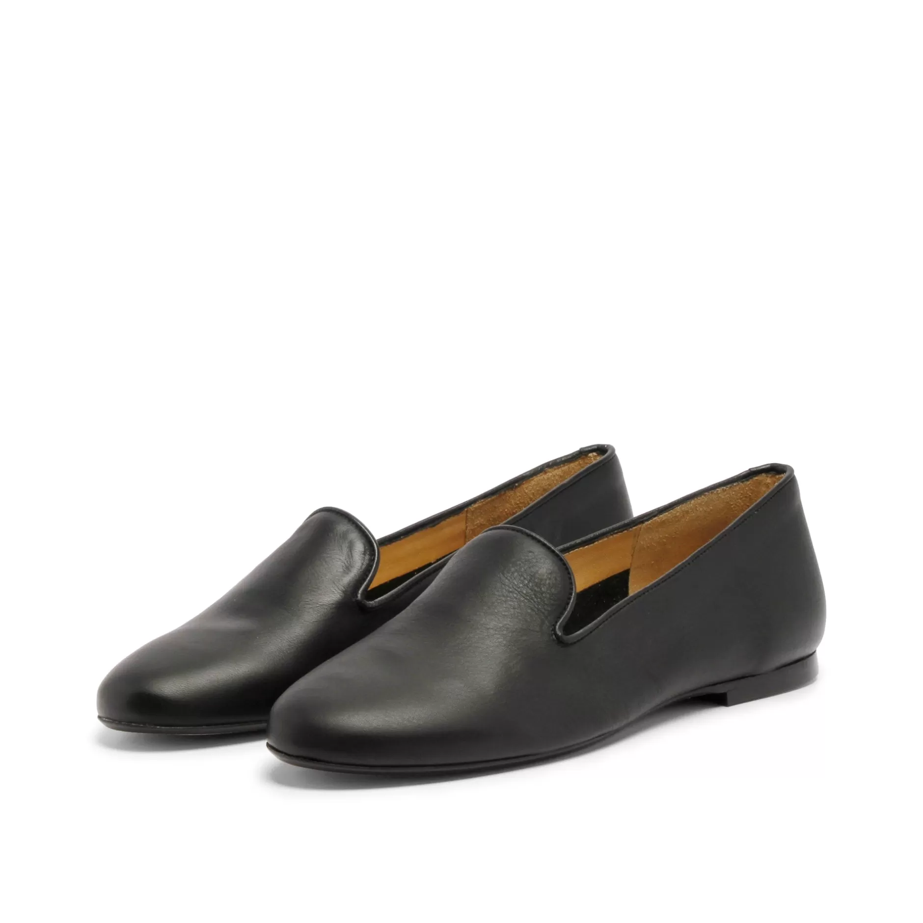 Shoes*Grand Step Amelie Slipper Rhubarb Leather Black