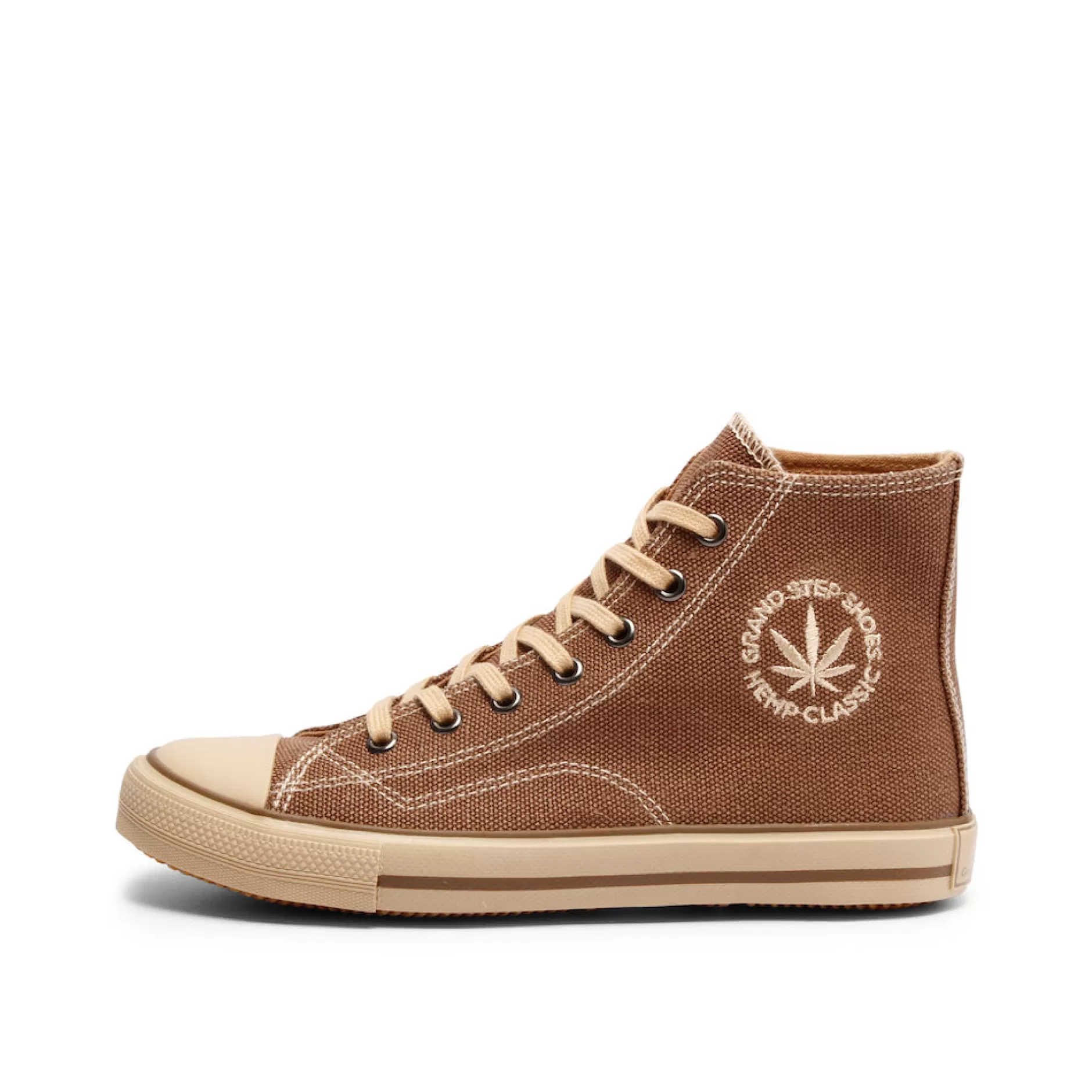 Sneakers*Grand Step Billy Taupe Hemp Sneaker