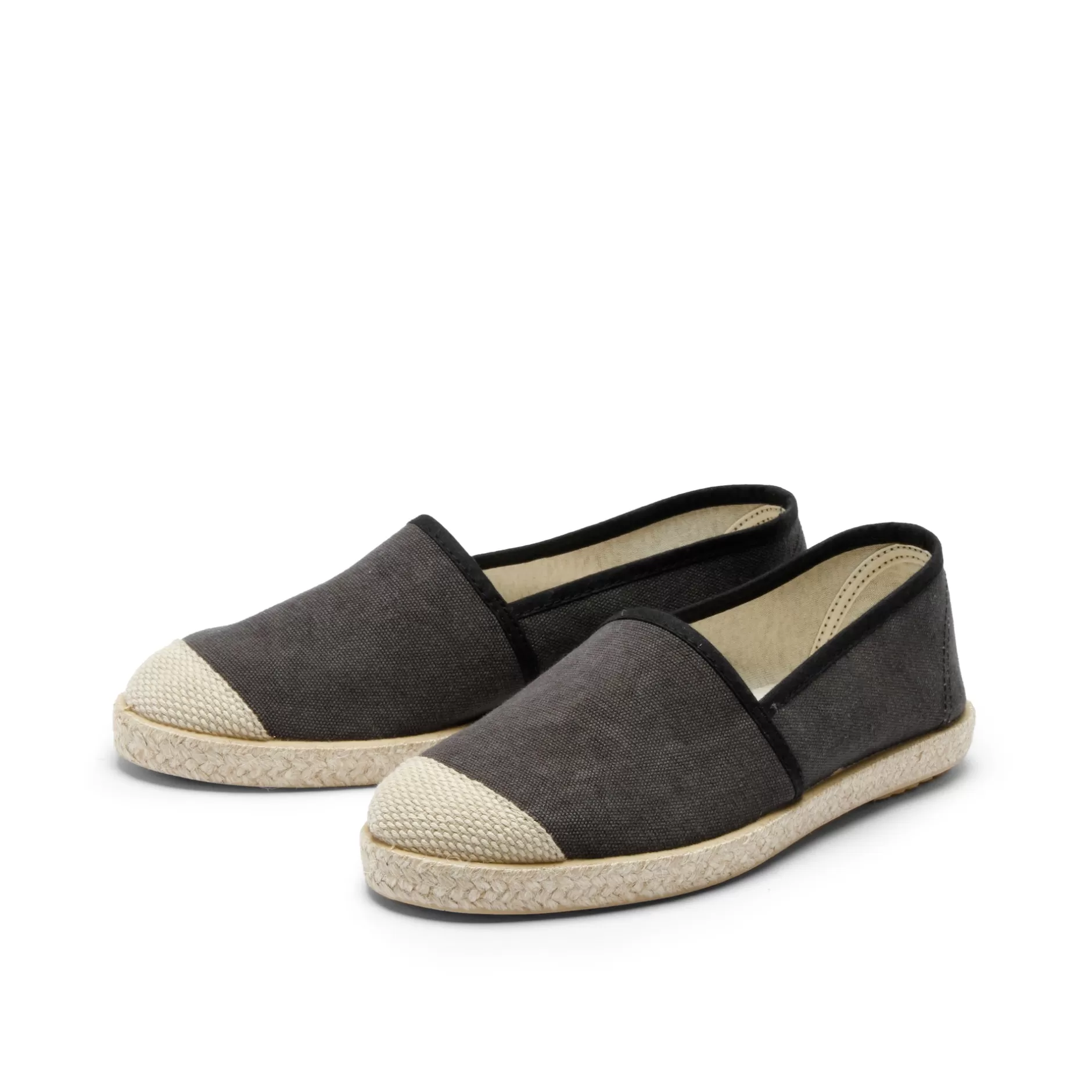 Shoes*Grand Step Evita Espadrille Anthrazit Washed