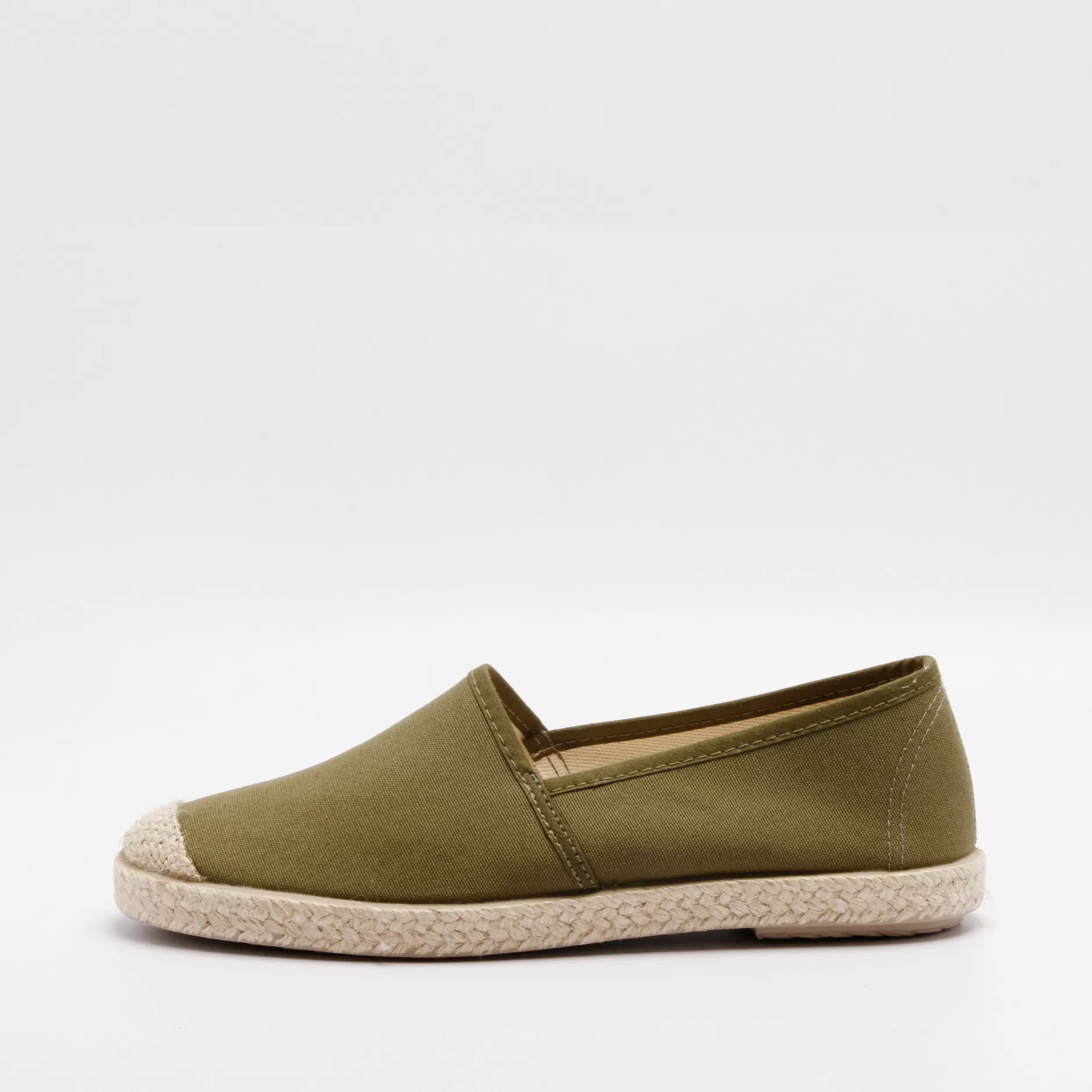 Shoes*Grand Step Evita Espadrille Khaki