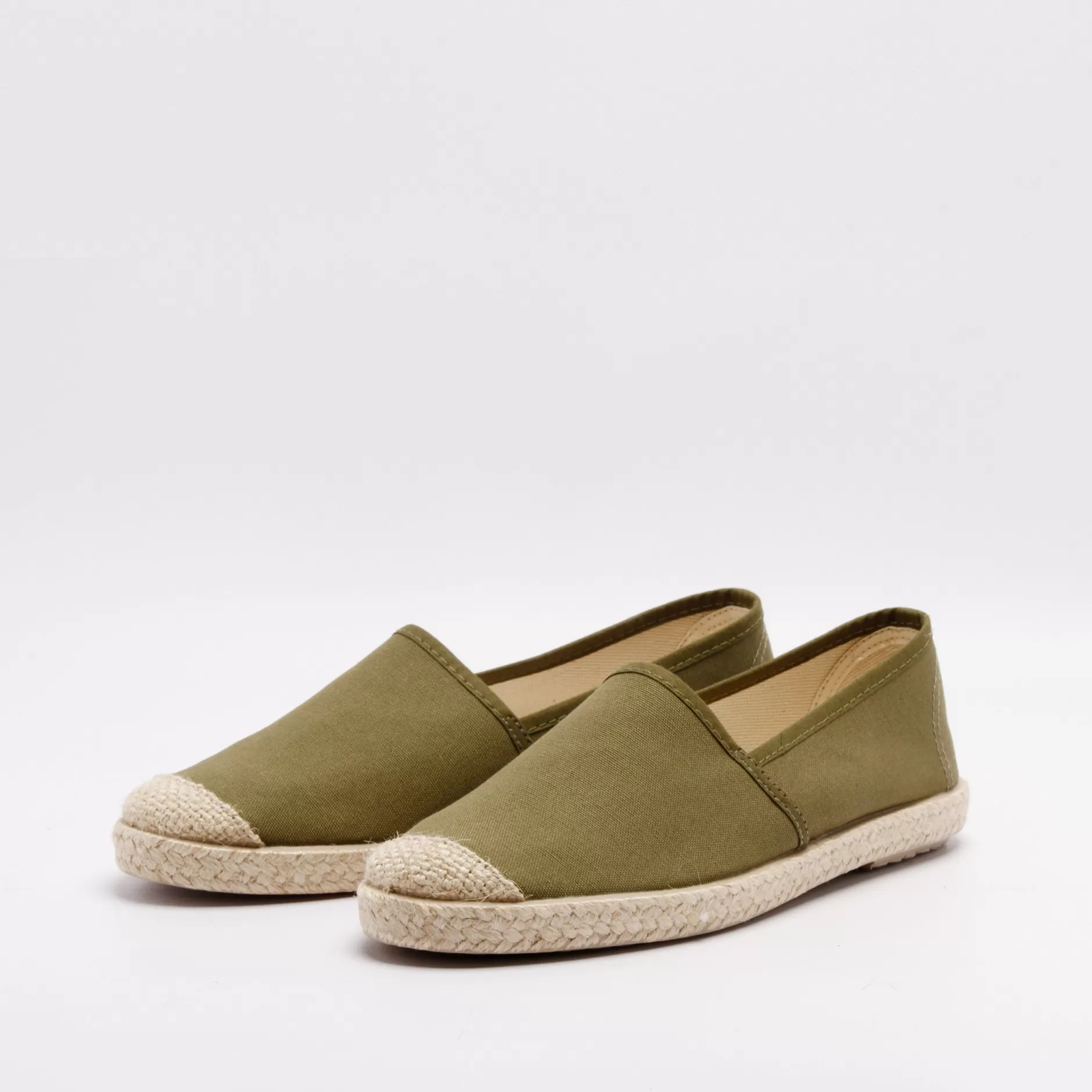 Shoes*Grand Step Evita Espadrille Khaki