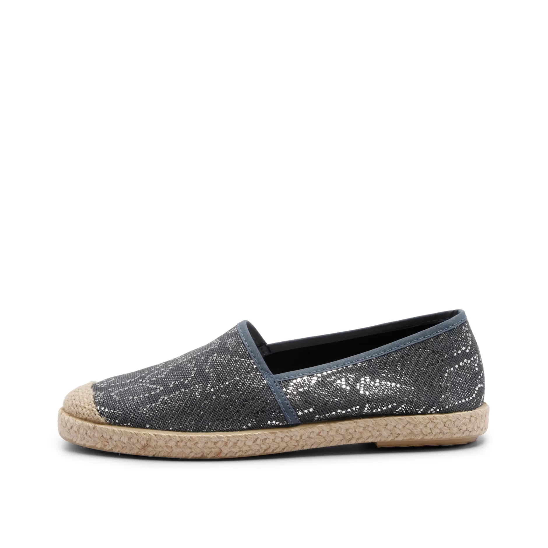 Shoes*Grand Step Evita Espadrille Snake Navy