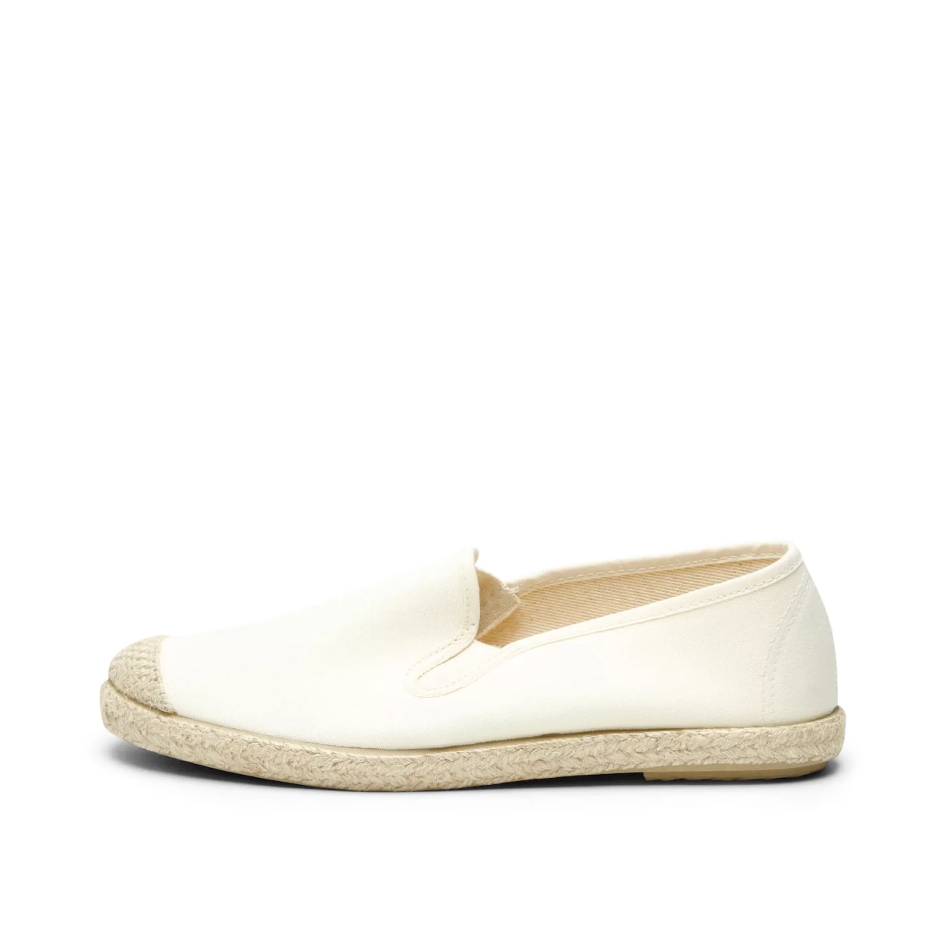 Shoes*Grand Step Evita Espadrille Stretch Offwhite