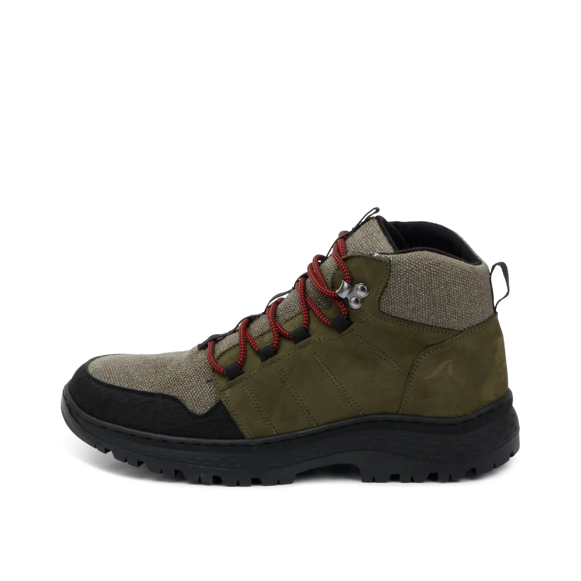 Boots*Grand Step Hiking Hemp Olive Bootie