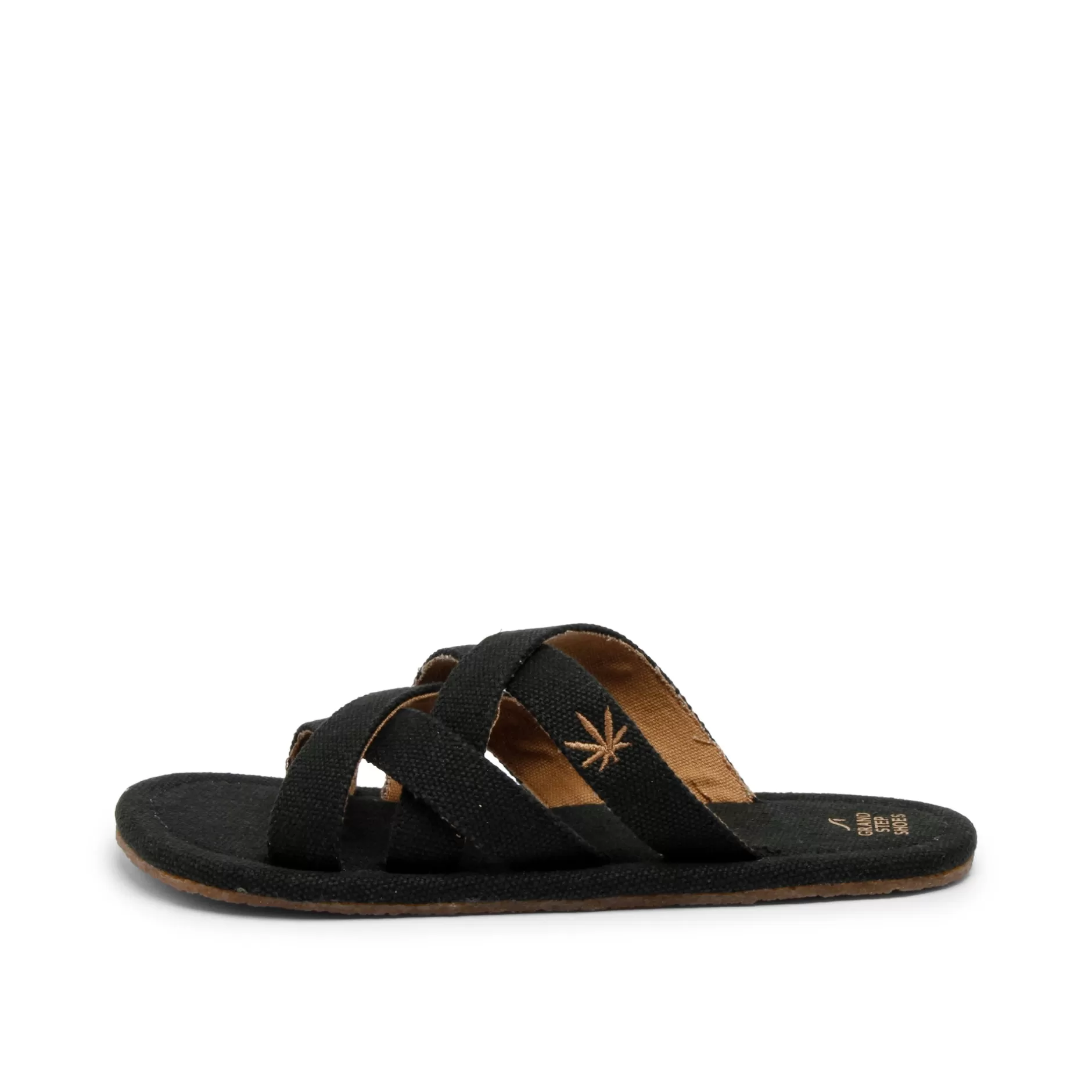 Sandals*Grand Step Jamie Hemp Sandal Black