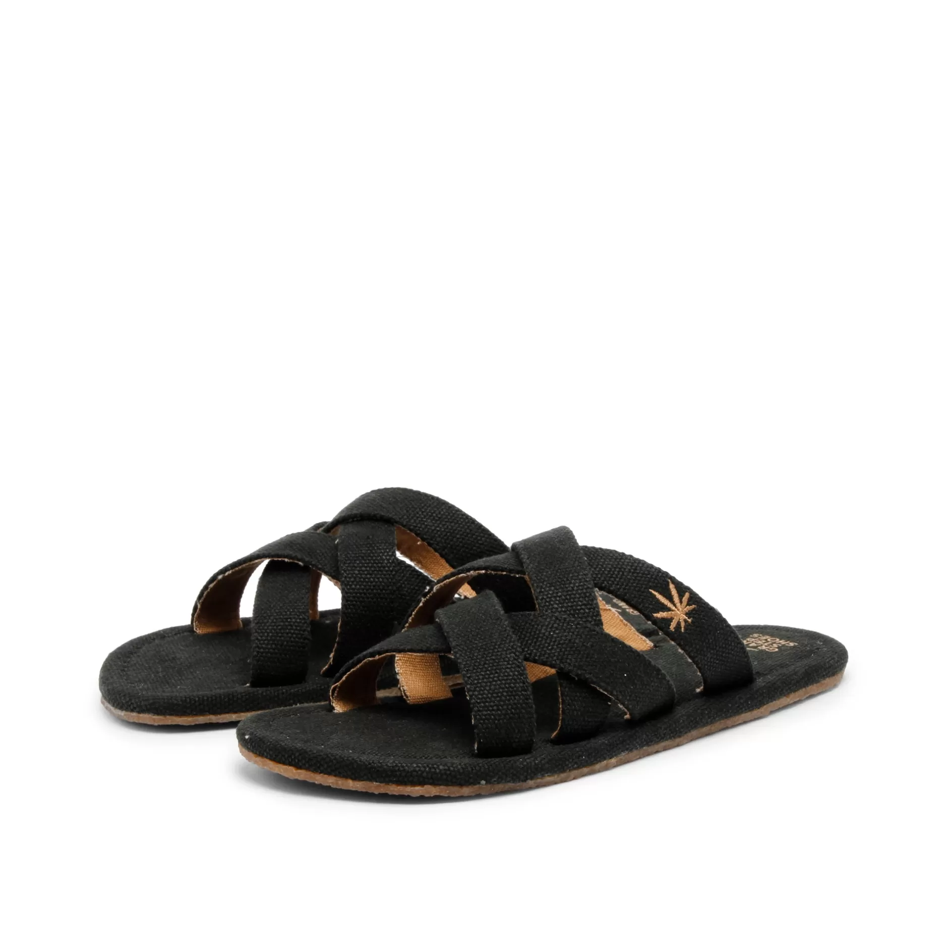 Sandals*Grand Step Jamie Hemp Sandal Black