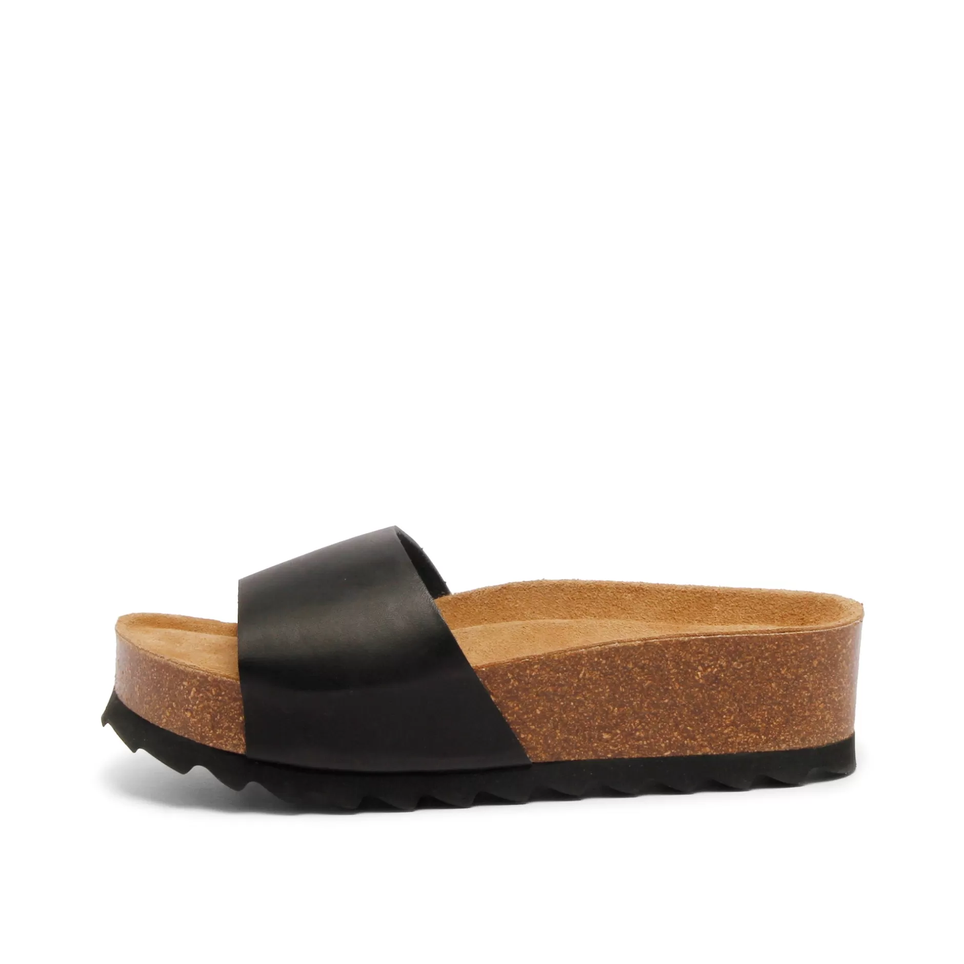 Shoes*Grand Step Kali Leather Sandal Black