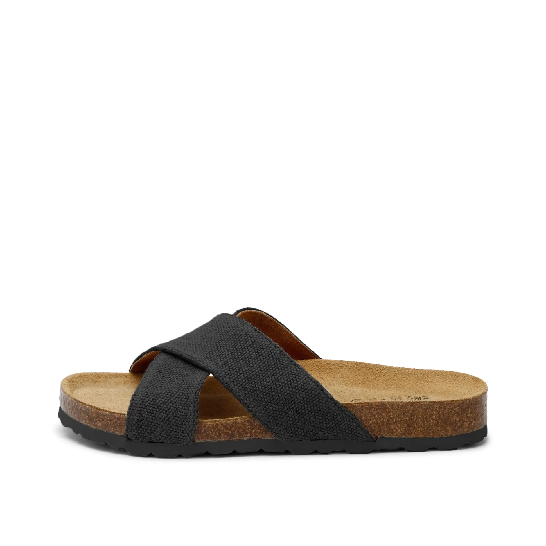 Sandals*Grand Step Lilo Hemp Black Sandal