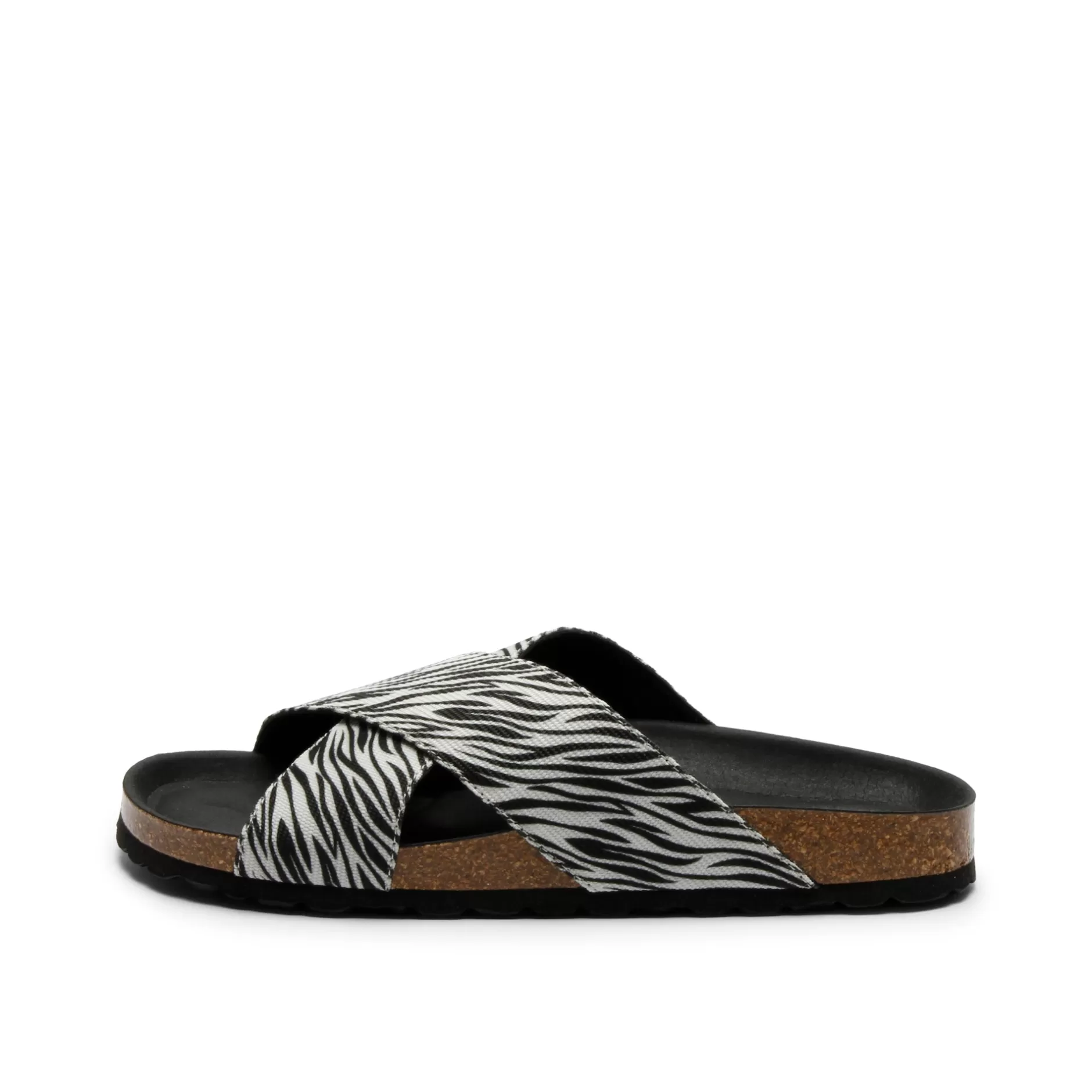 Shoes*Grand Step Lola Recycled Sandal Zebra