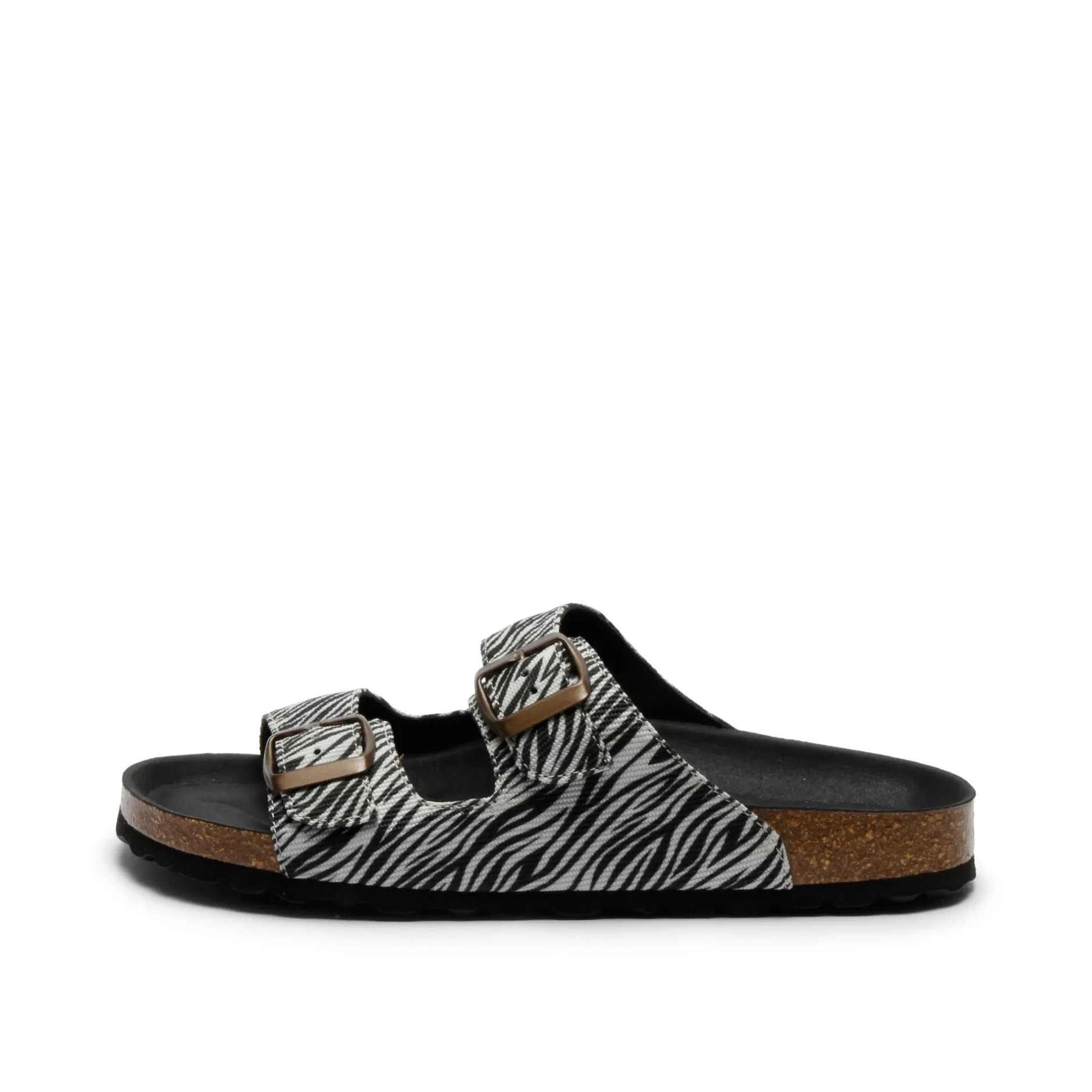 Shoes*Grand Step Luna Recycled Sandal Zebra