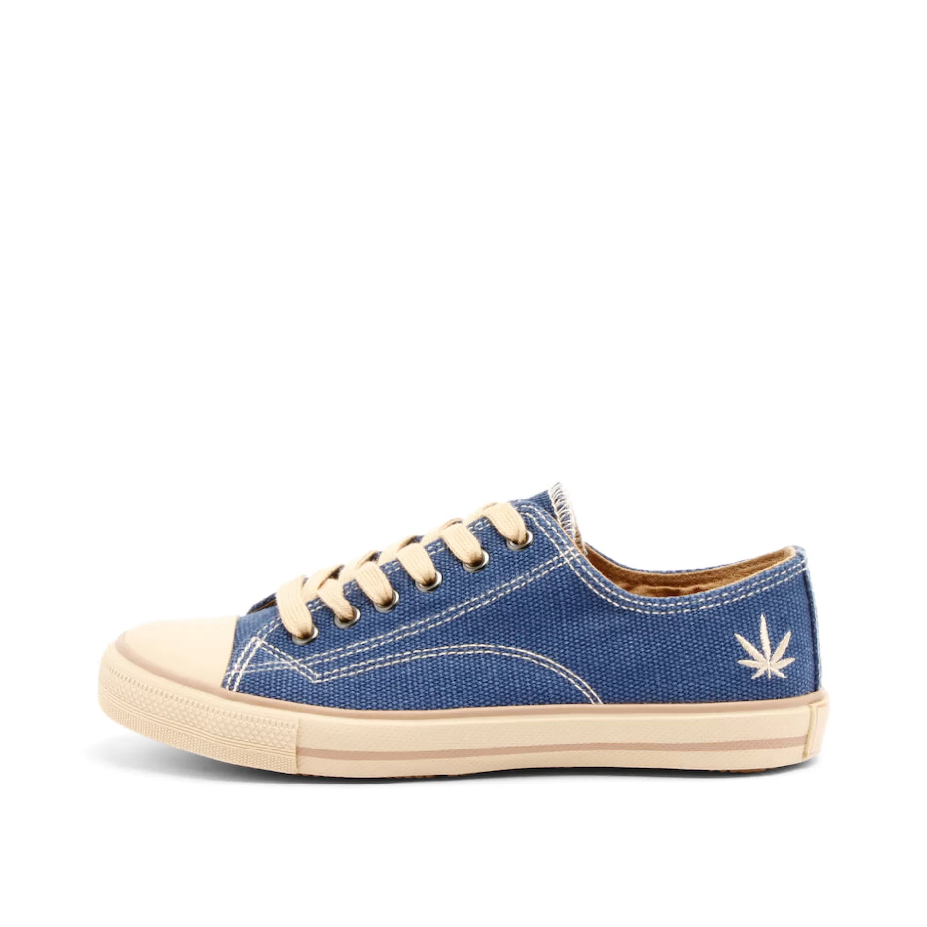 Sneakers*Grand Step Marley Navy Hemp Sneaker