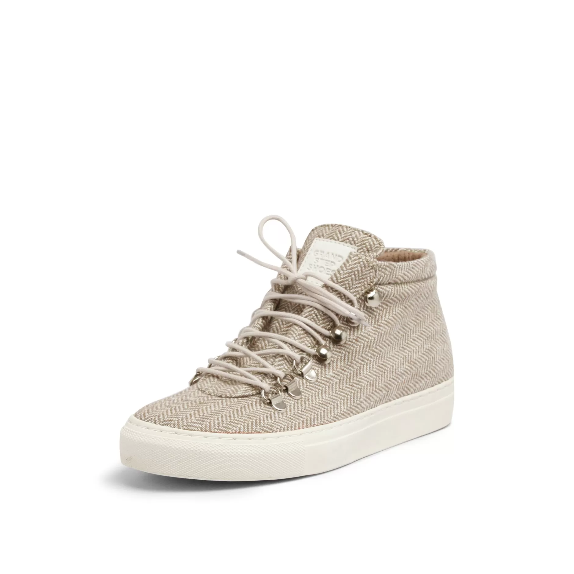 Sneakers*Grand Step Smilla Tweed Beige Sneaker