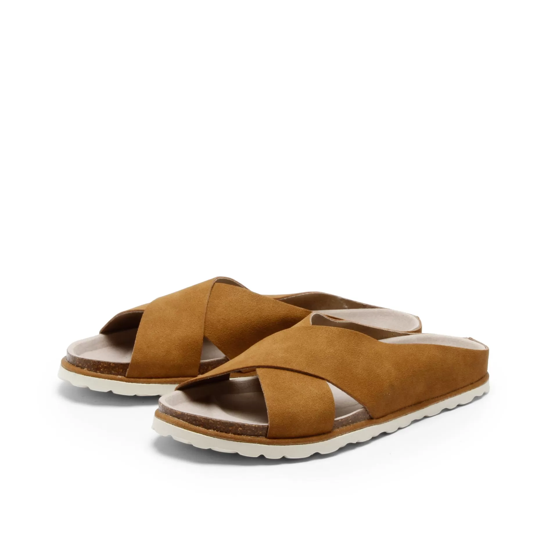 Shoes*Grand Step Sole Recycled Sandal Whisky