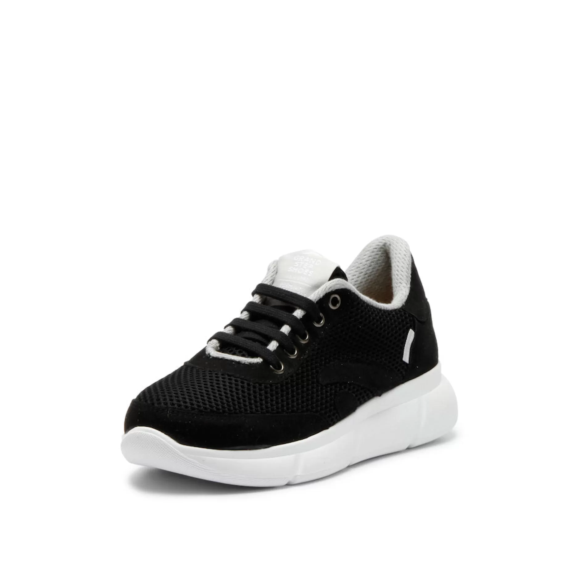 Sneakers*Grand Step Speed Black Vegan Sneaker