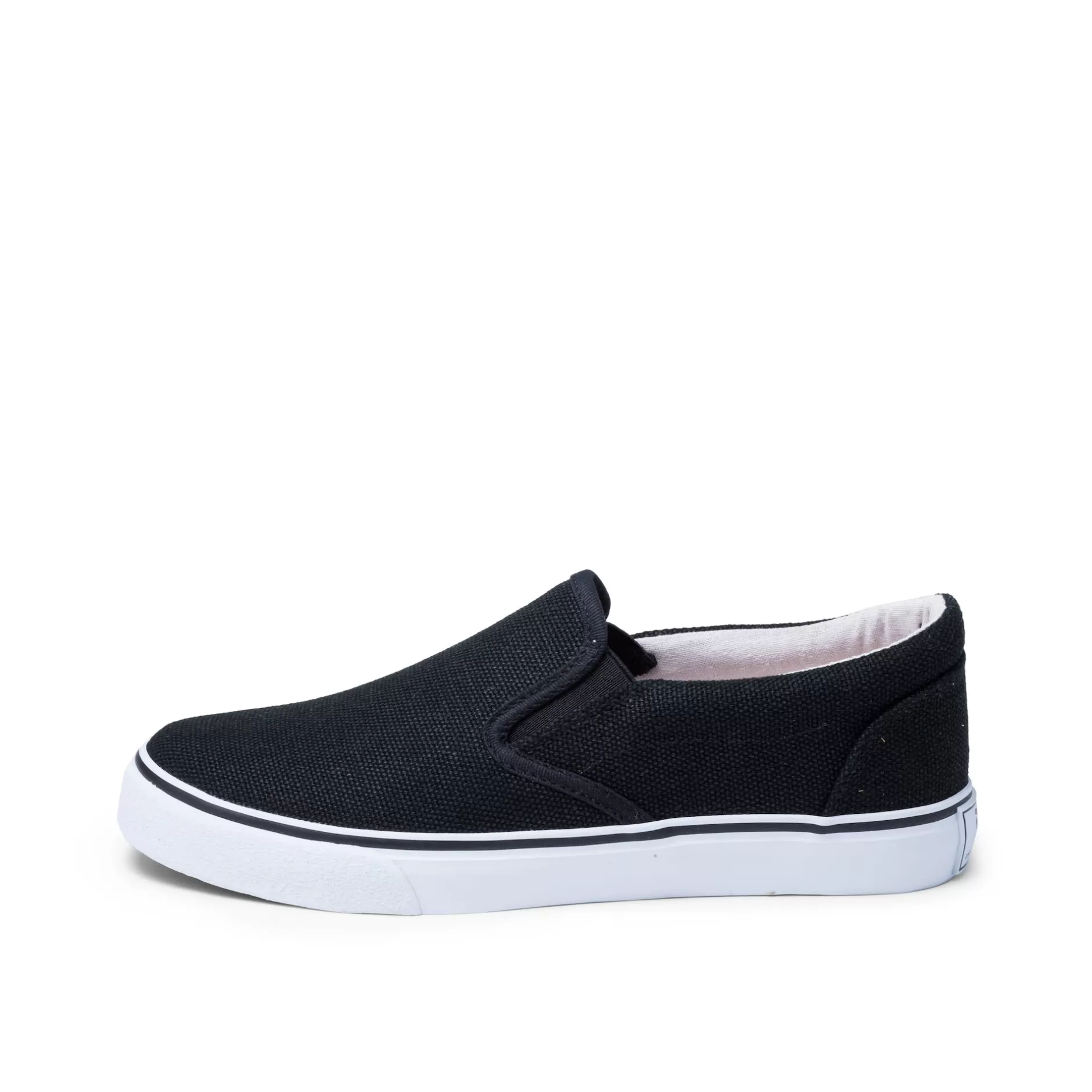 Slip-Ons*Grand Step Stacy Hemp Slipon Black