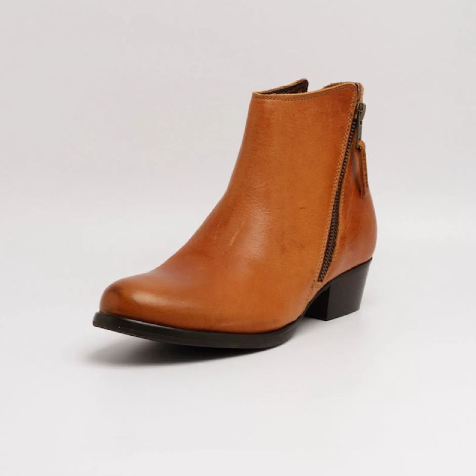 Boots*Grand Step Svenja Cognac Bootie