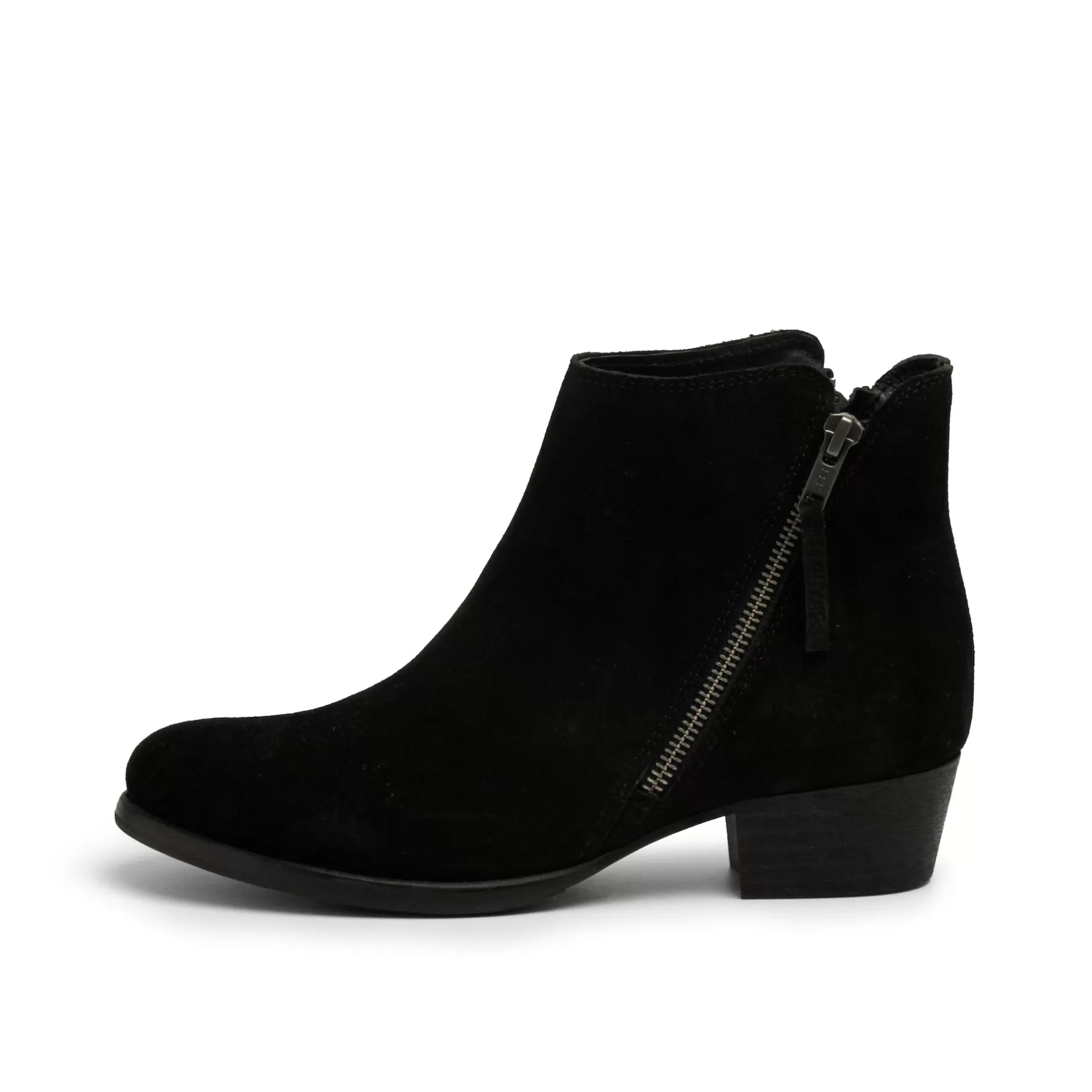 Boots*Grand Step Svenja Suede Black Bootie