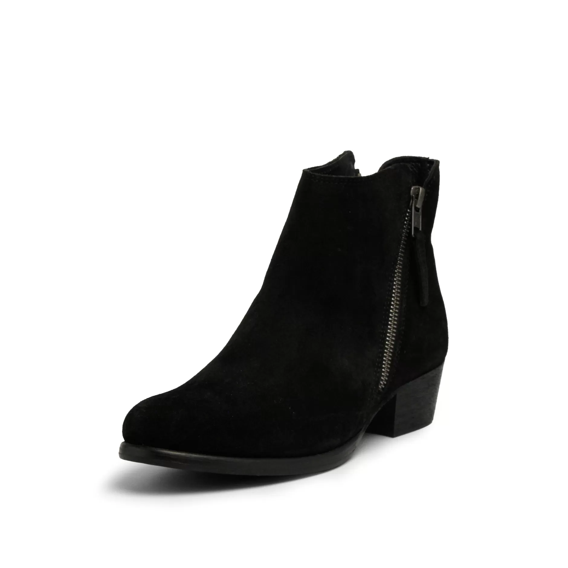 Boots*Grand Step Svenja Suede Black Bootie