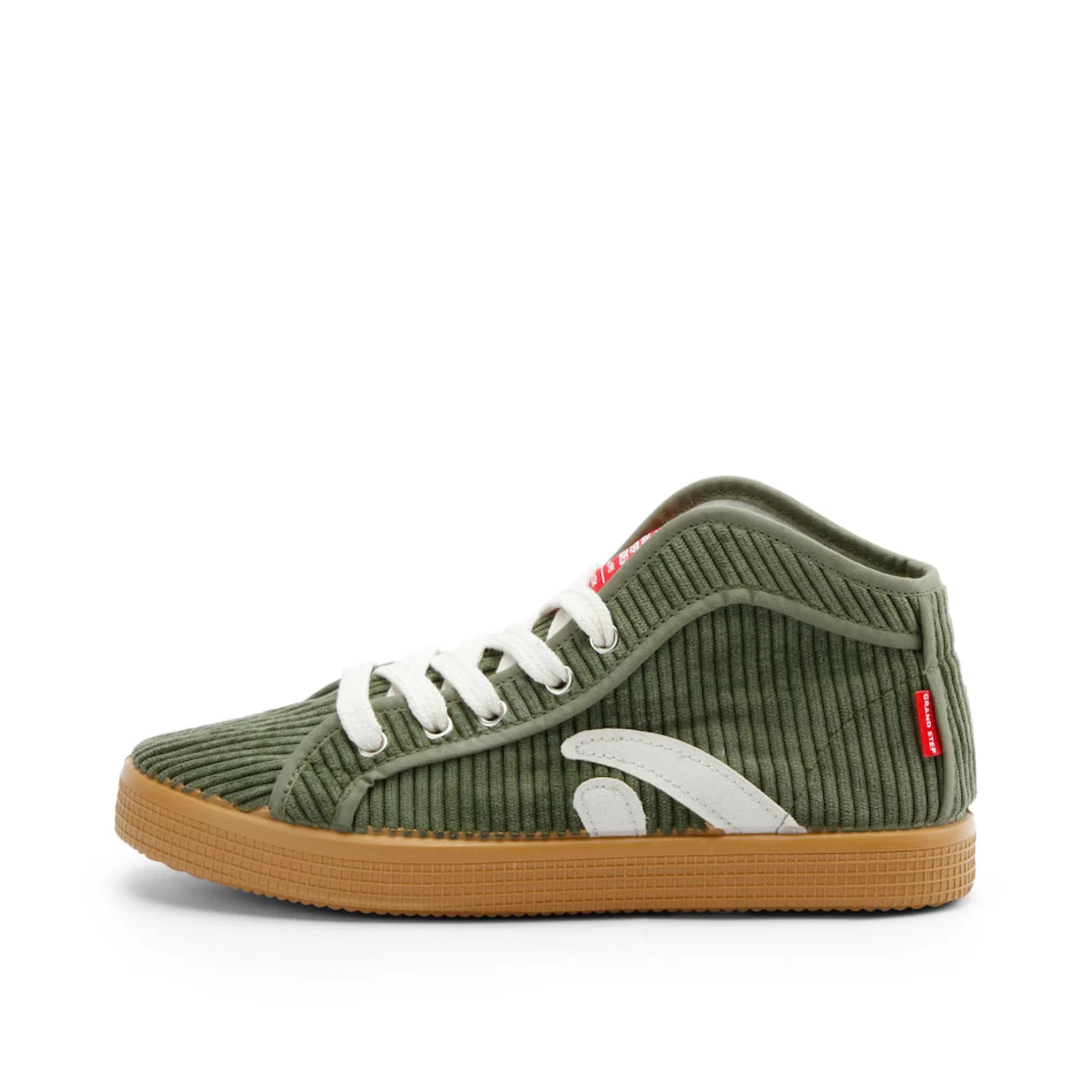 Sneakers*Grand Step Taylor Cord Olive Sneaker