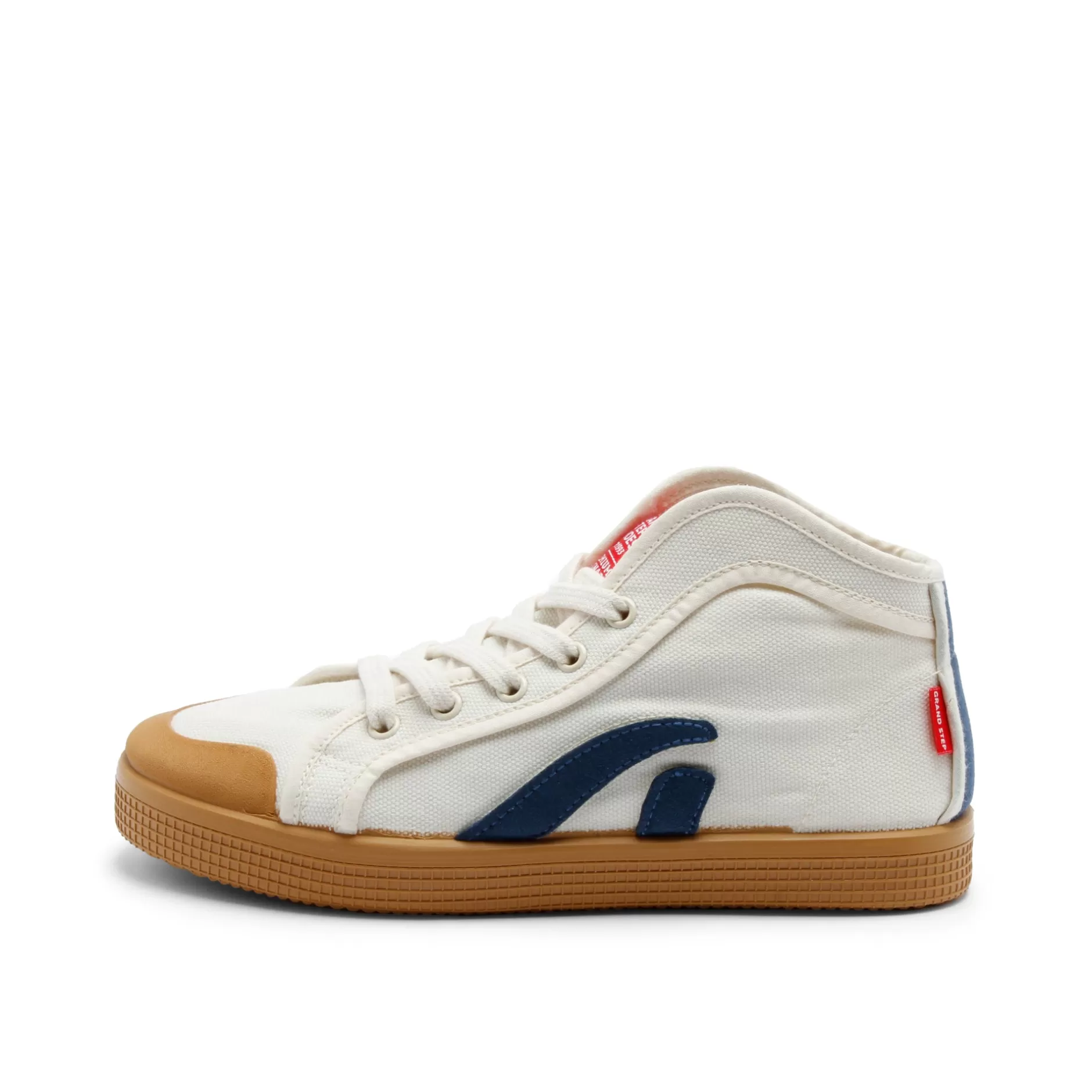 Sneakers*Grand Step Taylor Organic Sneaker Offwhite Navy