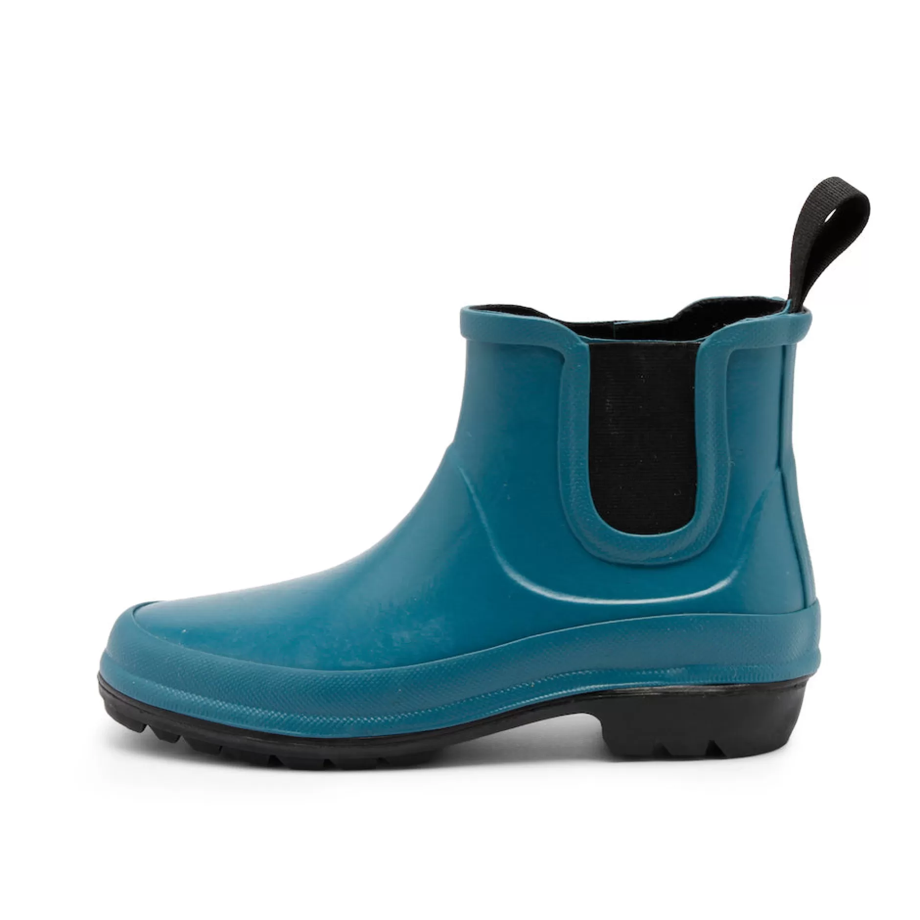 Rubber Boots*Grand Step Vickie Petrol Rubber Boot