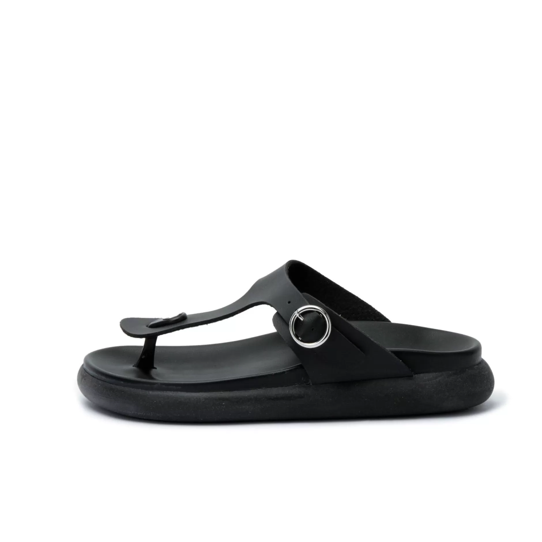 Shoes*Grand Step Zora Black Sandal